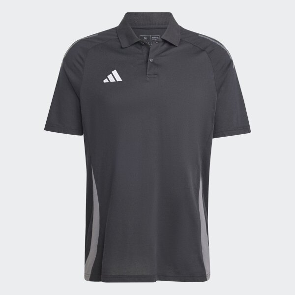 TIRO24 C POLO BLACK/TMDRGR