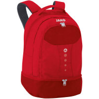 JAKO Rucksack Striker mit Bodenfach Rot