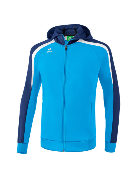 Liga 2.0 Trainingsjacke mit Kapuze - curacao/new navy/weiß | XXXXL