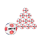 Derbystar Bundesliga Brillant Mini v25 Miniball Weiß 10er Ballpaket