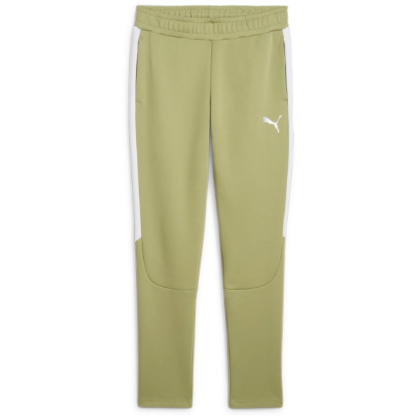 FCS Trainer teamEVOSTRIPE Pants Calming Green-PUMA Silver-PUMA White-M