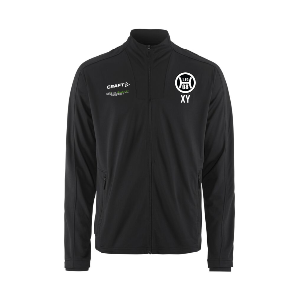 1. FC 08 Hassloch Evolve 2.0 Full zip jacket M - Black | L