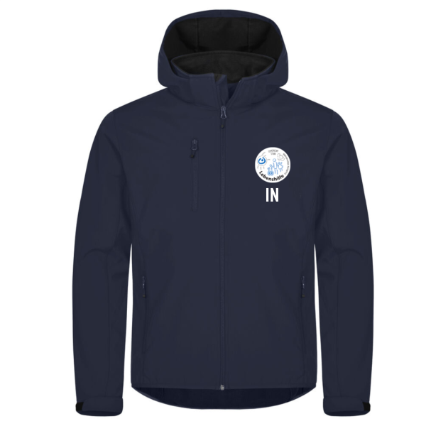 Lebenshilfe SÜW Classic Softshell Hoody dunkelblau L