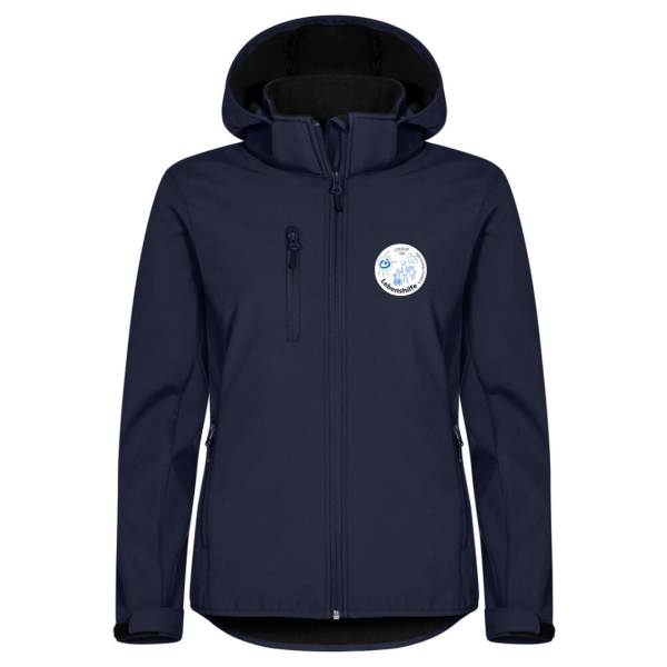 Lebenshilfe SÜW Classic Softshell Hoody Lady - dunkelblau | M