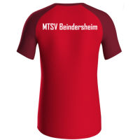 MTSV Beindersheim T-Shirt Iconic - rot/weinrot | L