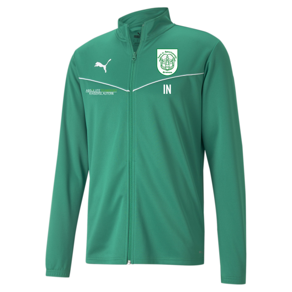 TuS Gronau teamRISE Training Poly Jacket Jr - Pepper Green-Puma White | 176