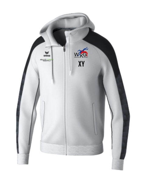 WKG Weitenau-Wieslet EVO STAR training jacket with white/black 164