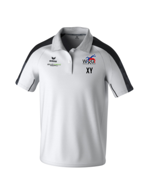 WKG Weitenau-Wieslet EVO STAR poloshirt function white/black L