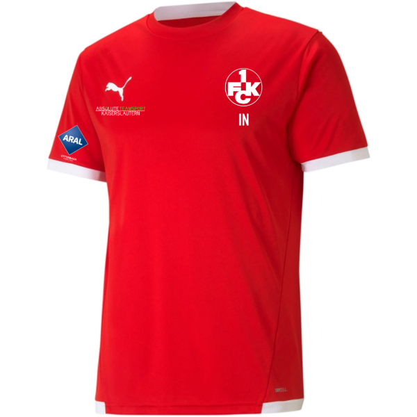 1.FC Kaiserslautern teamLIGA Jersey Jr Puma Red-Puma White 152