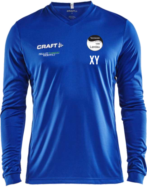TC SW Landau SQUAD GO JERSEY SOLID LS M CLUB COBOLT M