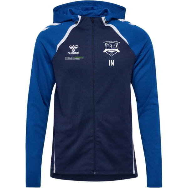 TSG Wolfstein-Roßbach hmlLEAD 2.0 ZIP HOODIE - MARINE/TRUE BLUE | L