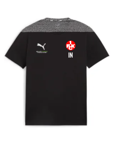 1.FC Kaiserslautern teamGOAL Casuals Tee PUMA BLACK-PUMA WHITE S