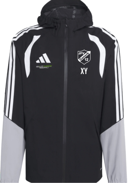 JFV Ganerb ENT26 TK JKTY BLACK/WHITE 164