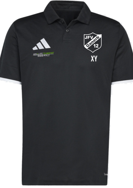 JFV Ganerb ENT26 POLO BLACK/WHITE L