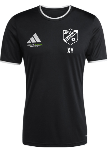 JFV Ganerb ENT26 TEE BLACK/WHITE S