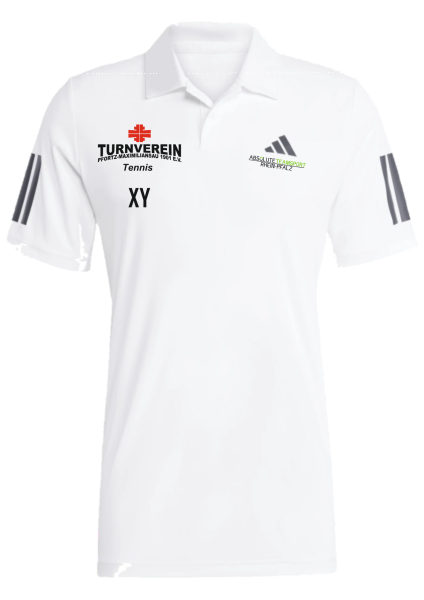 TV Pfortz Maximiliansau CLUB 3STR POLO WHITE L
