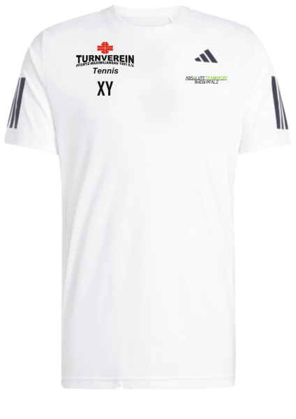 TV Pfortz Maximiliansau CLUB 3STR TEE WHITE M