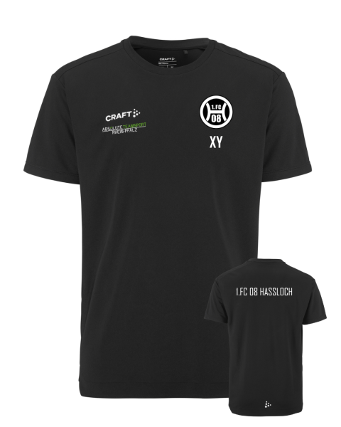 1.FC 08 Hassloch NW-Evolve 2.0 Structured Jersey  M Black XS