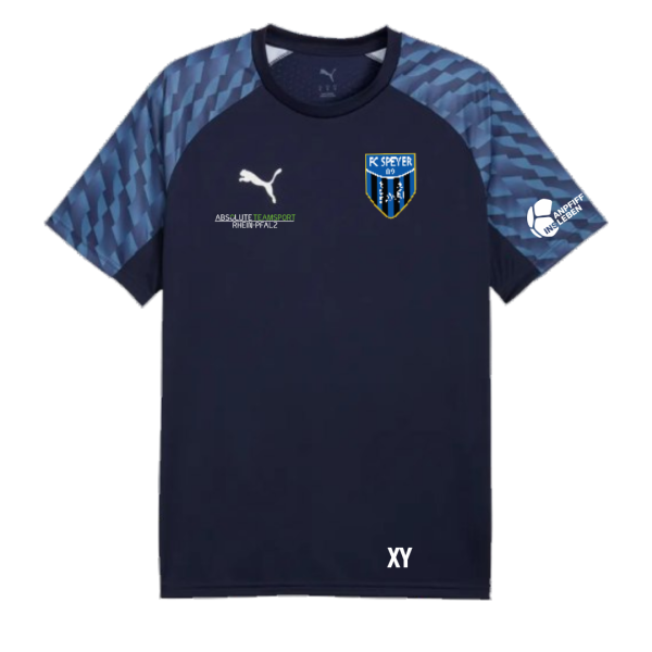 FC Speyer 09 teamLIGA26 Jersey - PUMA Navy-PUMA White-Blue Hori | S