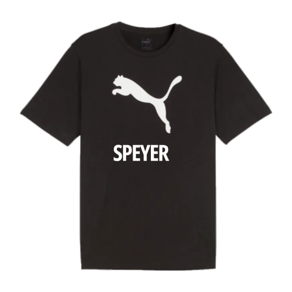 FC Speyer 09 teamRISE Logo Jersey Cotton - PUMA Black-PUMA White | M