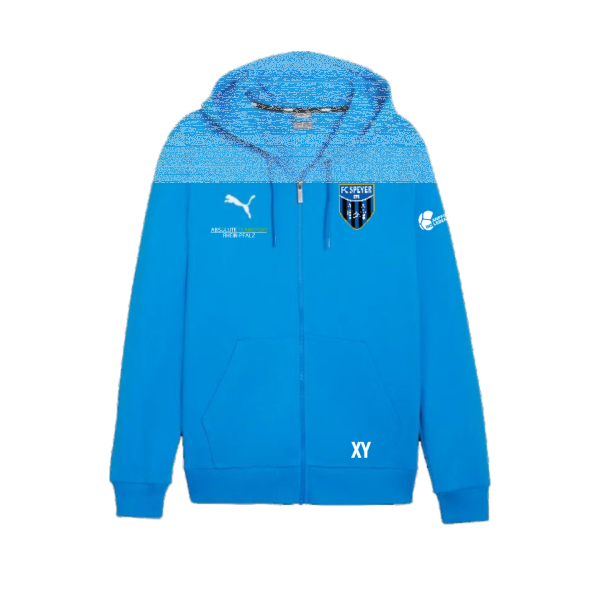FC Speyer 09 teamGOAL Casuals Hooded Jacket - Ignite Blue-PUMA White | L