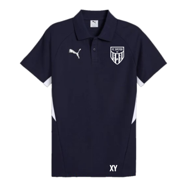 FC Speyer 09 teamEVOSTRIPE Polo - PUMA Navy-PUMA Silver-PUMA Whi | L
