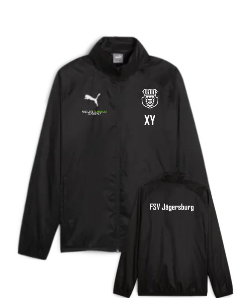 FSV Jägersburg teamGOAL All Weather Jacket PUMA Black-PUMA White S