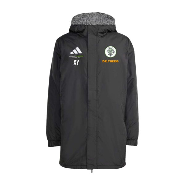 FC 08 Homburg ENT26 STAD JKTY - BLACK/WHITE | 140