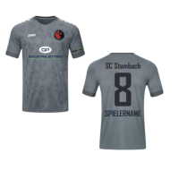 SC Stambach Trikot Pixel KA - steingrau | M