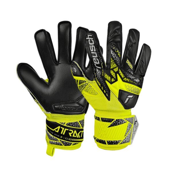 safety yellow / silver / black