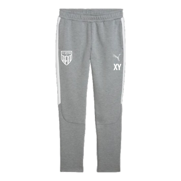 Medium Gray Heather-PUMA Silve