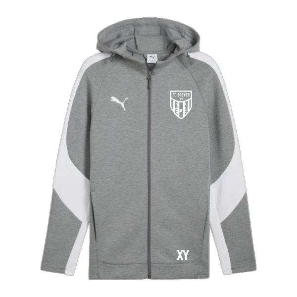 Medium Gray Heather-PUMA Silve